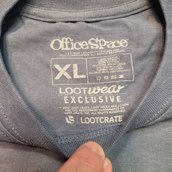 Loot Crate Office Space PC Load Letter XL T-Shirt Aug 2018 Mayhem Exclusive NWOT - Picture 4 of 7